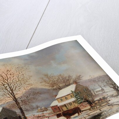 Winter Scene, 1830-60 by George Henry Durrie