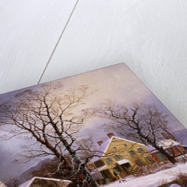 Winter in the Country, 1862 by George Henry Durrie