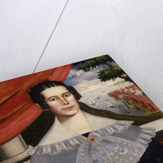 Louisa Galland Cook Moore, 1838 by Erastus Salisbury Field