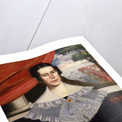 Louisa Galland Cook Moore, 1838 by Erastus Salisbury Field