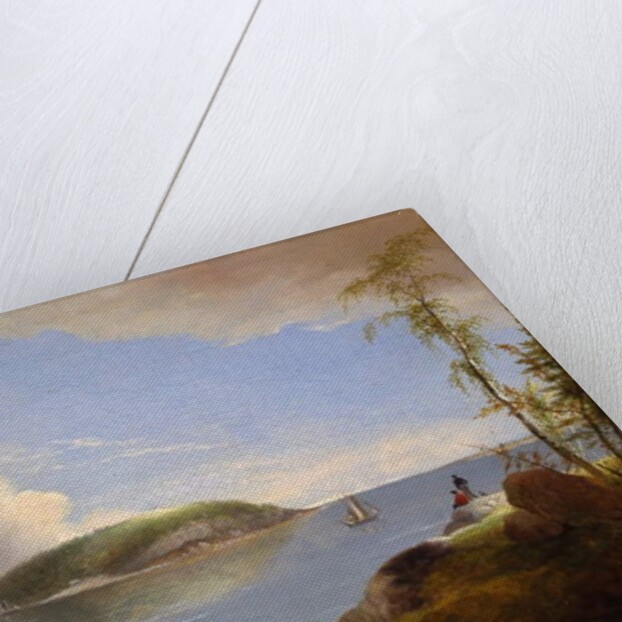 Souvenir of Bear Island, Maine, 1850 by Alvan Fisher