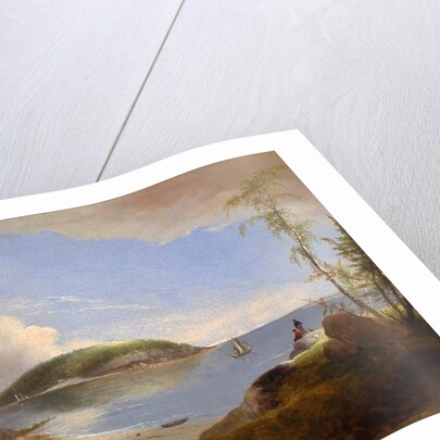 Souvenir of Bear Island, Maine, 1850 by Alvan Fisher