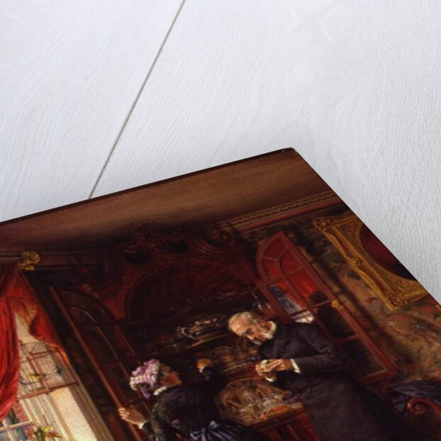 A Lover of Old China, 1880 by Edward Lamson Henry