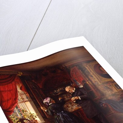 A Lover of Old China, 1880 by Edward Lamson Henry