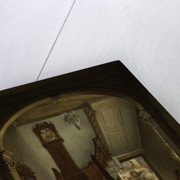 Old Clock on the Stairs, 1868 by Edward Lamson Henry