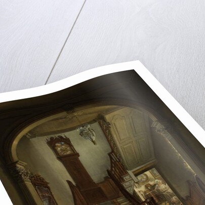 Old Clock on the Stairs, 1868 by Edward Lamson Henry