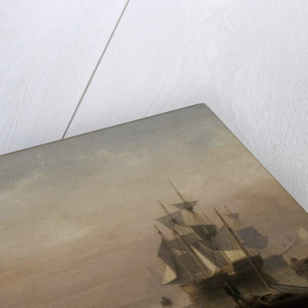 Sunrise Through Mist, 1852 by Fitz Henry Lane