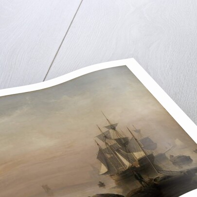 Sunrise Through Mist, 1852 by Fitz Henry Lane