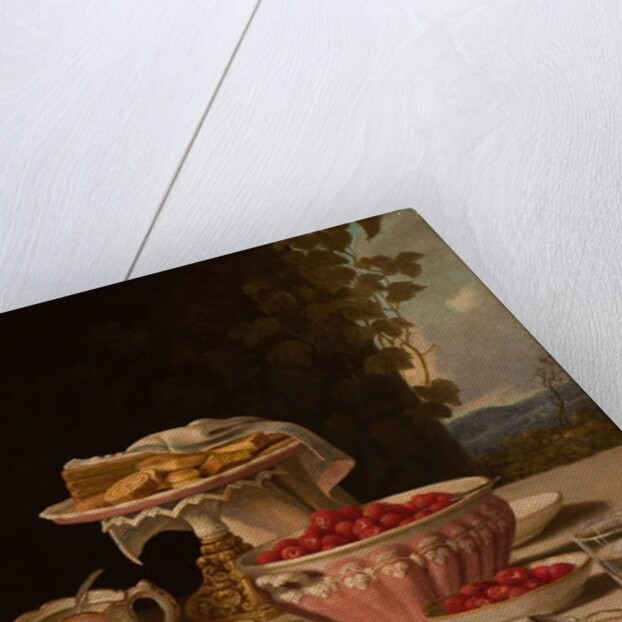 Strawberries and Cream, 1879 by John F. Francis