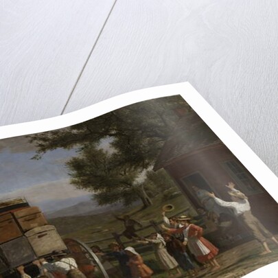 The Pemigewasset Coach, 1899 by Enoch Wood Perry