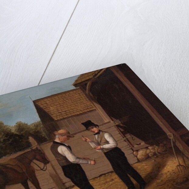 Bargaining for a Horse, 1850-1855 by Horace Bundy