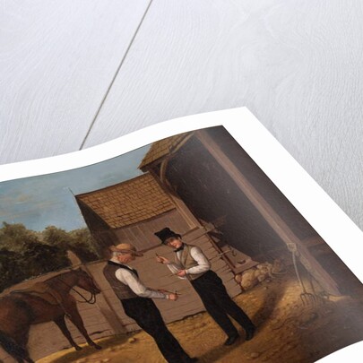 Bargaining for a Horse, 1850-1855 by Horace Bundy