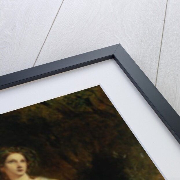 Ophelia weaving her garlands, 1842 by Richard Redgrave