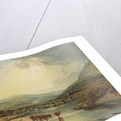 Bridge over the Usk by Joseph Mallord William Turner