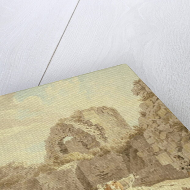 Ruins of Pevensey Castle by Michael Rooker