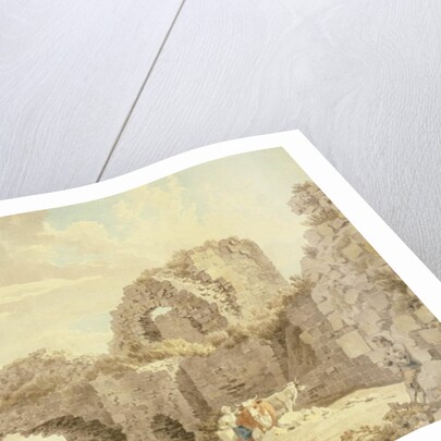 Ruins of Pevensey Castle by Michael Rooker