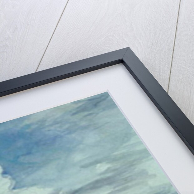View over a wide landscape, with trees in the foreground, September 1832 by John Constable