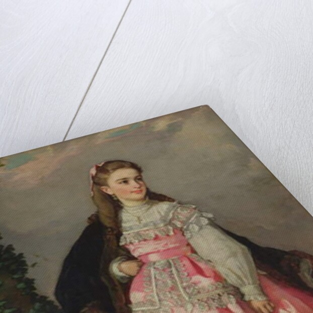 The Countess of Santovenia, 1871 by Eduardo Rosales