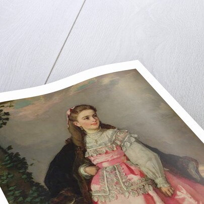 The Countess of Santovenia, 1871 by Eduardo Rosales