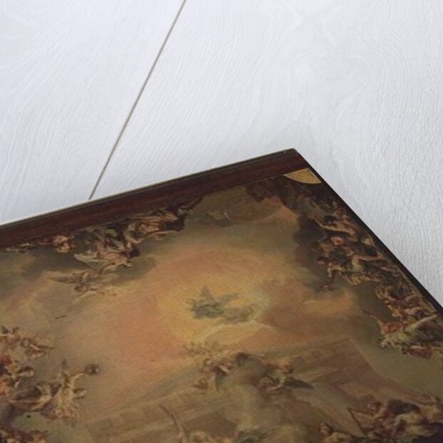 Sketch for a ceiling painting: The Institution of the Order of St Charles III by Vicente Lopez y Portana