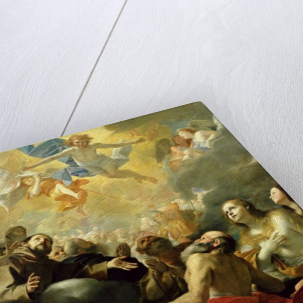 Christ in Glory with the Saints, c.1660 by Mattia Preti