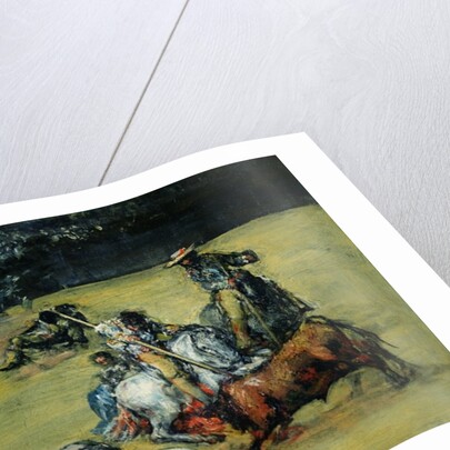 The Bullfight, c.1825 by Francisco Jose de Goya y Lucientes