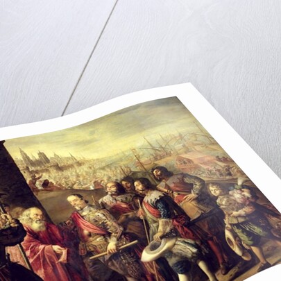 The Relief of Genoa, 1528, c.1634-35 by Antonio Pereda y Salgado