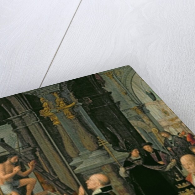 The Mass of St. Gregory by Adriaen Isenbrandt