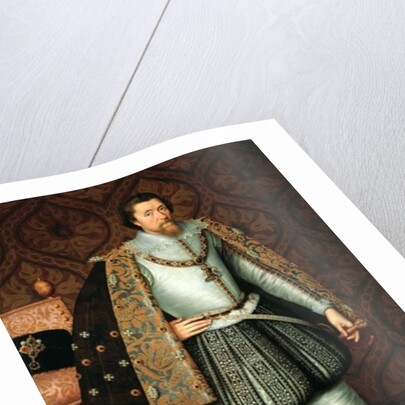 King James I of England by Paul van Somer