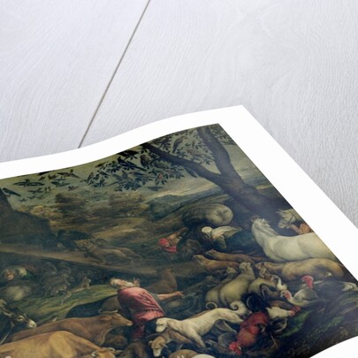 Animals Entering the Ark by Jacopo Bassano