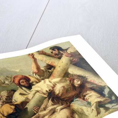 Christ's Fall on the way to Calvary, 1772 by Giandomenico Tiepolo