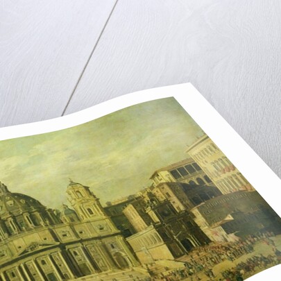 St. Peter's, Rome, 1630 by Viviano Codazzi