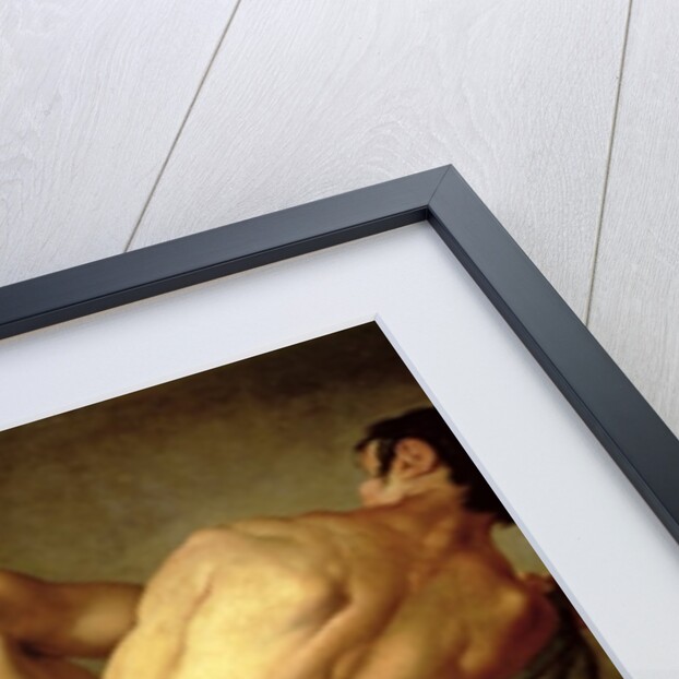 Two Wrestlers by Cesare Francazano