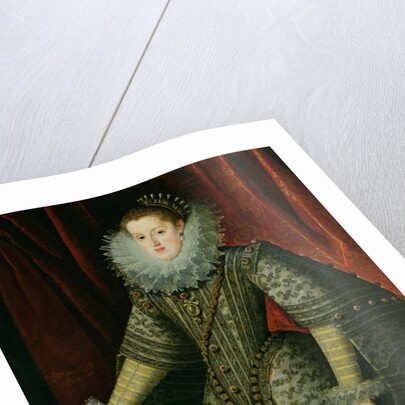 Queen Margarita of Austria, 1609 by Bartolome Gonzalez