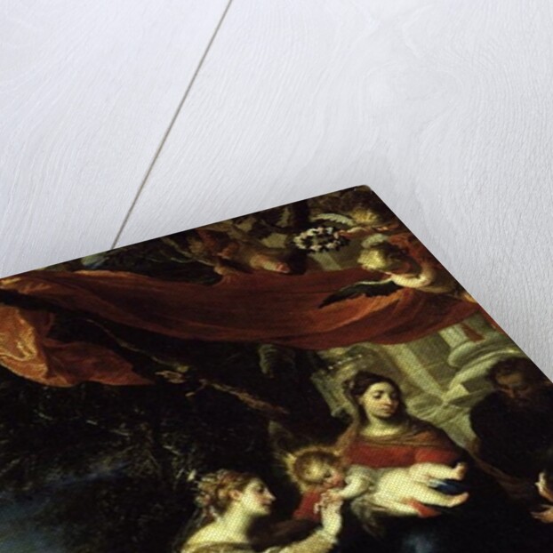 The Mystic Betrothal of St. Catherine, 1660 by Mateo Cerezo