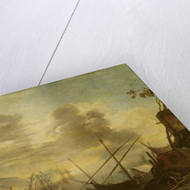 The Gulf of Salerno, c.1640-45 by Salvator Rosa