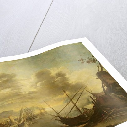 The Gulf of Salerno, c.1640-45 by Salvator Rosa