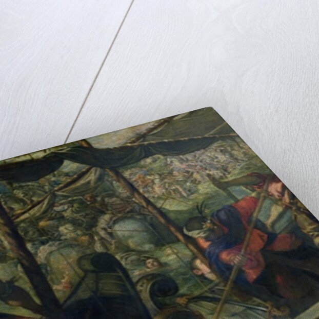 Battle between Turks and Christians, c.1588/89 by Jacopo Robusti Tintoretto