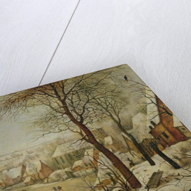 Winter Landscape with Bird Trap by P. the Younger Brueghel