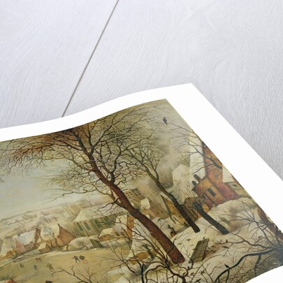 Winter Landscape with Bird Trap by P. the Younger Brueghel