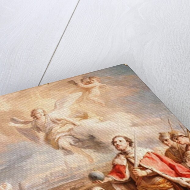 The Surrender of Seville to St. Ferdinand by Charles-Joseph Flipart