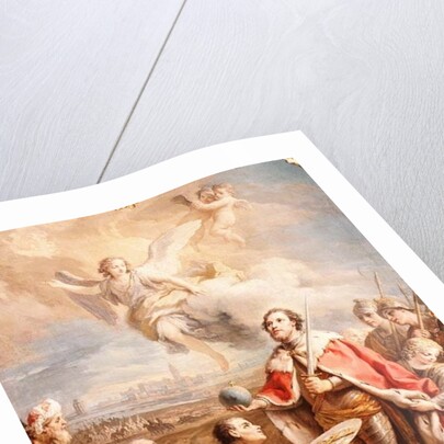 The Surrender of Seville to St. Ferdinand by Charles-Joseph Flipart