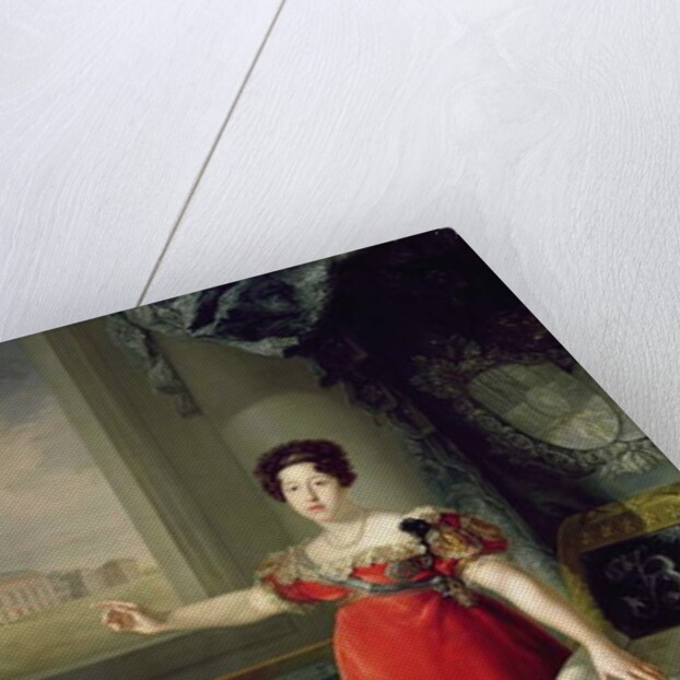 Queen Dona Maria Isabel de Braganza, 1829 by Bernardo Lopez y Piquer