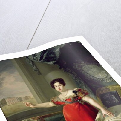 Queen Dona Maria Isabel de Braganza, 1829 by Bernardo Lopez y Piquer