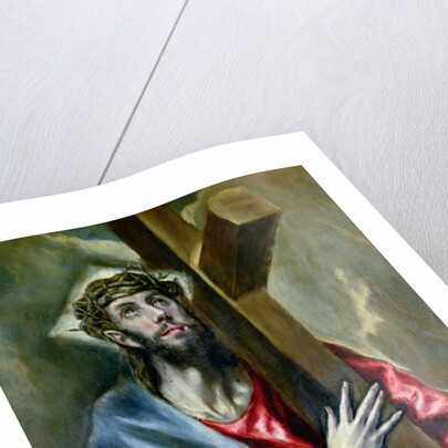 Christ Clasping the Cross, 1600-10 by El Greco