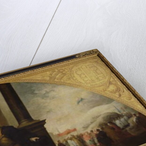 The Story of the Foundation of Santa Maria Maggiore in Rome: The Patrician Reveals his Dream to the Pope, c.1662-65 by Bartolome Esteban Murillo