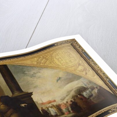 The Story of the Foundation of Santa Maria Maggiore in Rome: The Patrician Reveals his Dream to the Pope, c.1662-65 by Bartolome Esteban Murillo