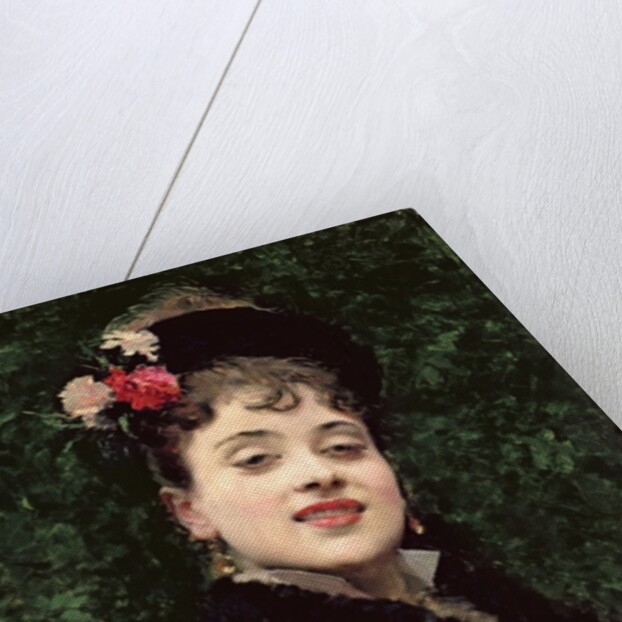 Aline Masson, the Artist's Model by Raimundo de Madrazo y Garreta