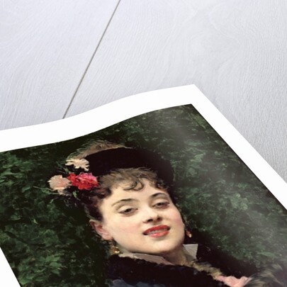 Aline Masson, the Artist's Model by Raimundo de Madrazo y Garreta