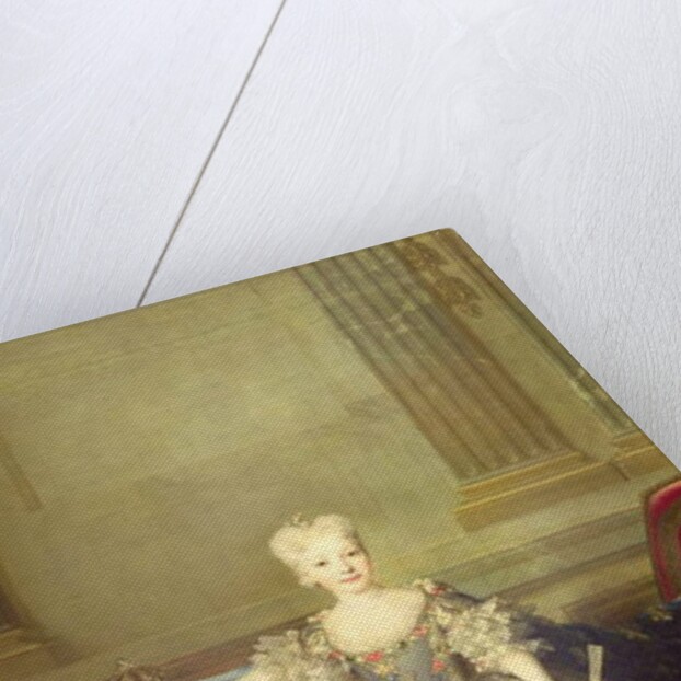 Infanta Maria Ana Victoria de Borbón, 1724 by Nicolas de Largilliere